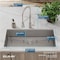 Elkay 18 Ga SS 36-1/2" x 18-1/2" x 9" Single Bwl Undermount Sink and Faucet Kit with Bottom Grid and Drain ECTRU35179TFCBC - alternate 2